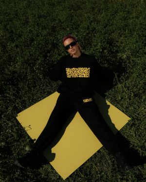 Bubbly Black Unisex Sweatshirt