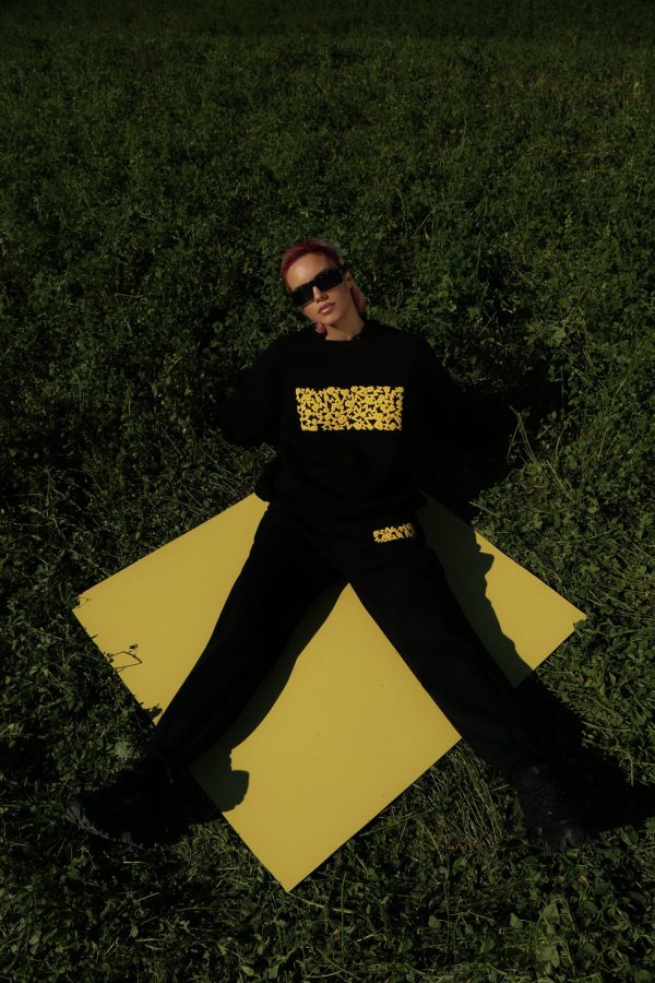 Bubbly Black Unisex Sweatshirt