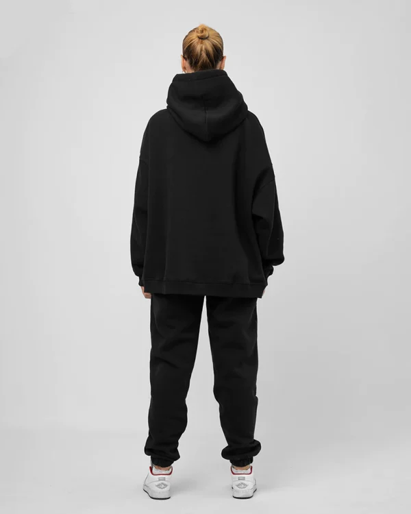 Black Unisex Oversized Hoodie - Image 7