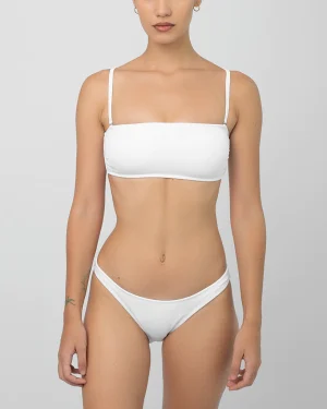 Two-piece White Swimsuit