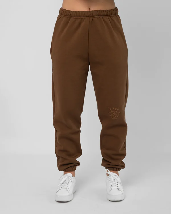 Brown Unisex Pants