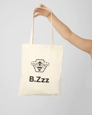 Canvas Tote Bag With Printed Logo