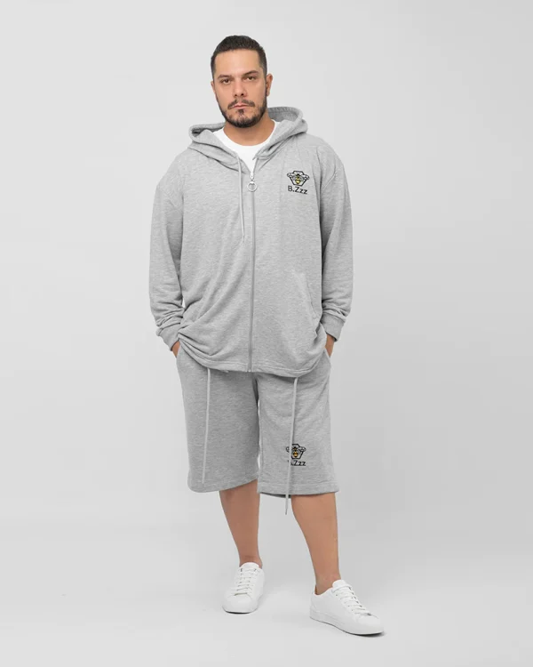 Grey Unisex Short Pants - Image 7