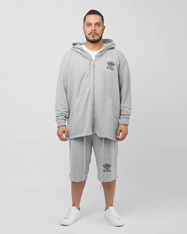 Grey Unisex Short Pants - Image 5