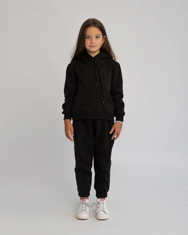 Kids Tracksuit Set Black