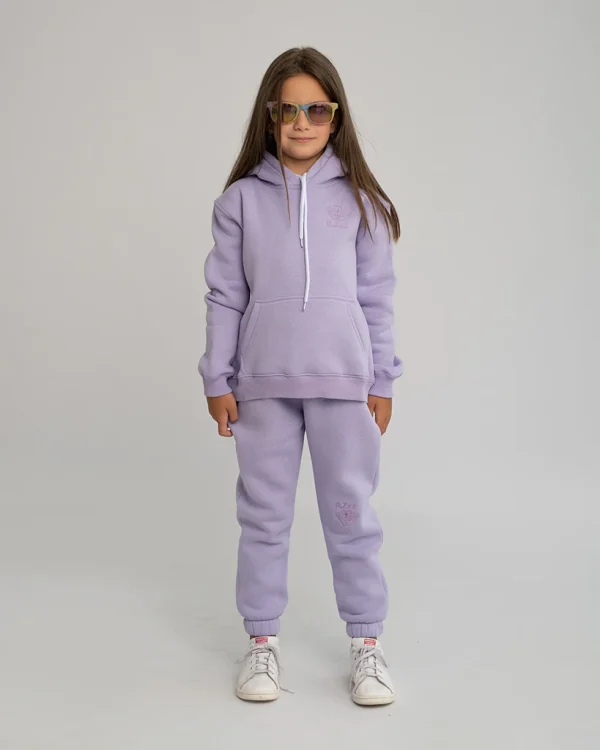 Kids Tracksuit Set Lavender