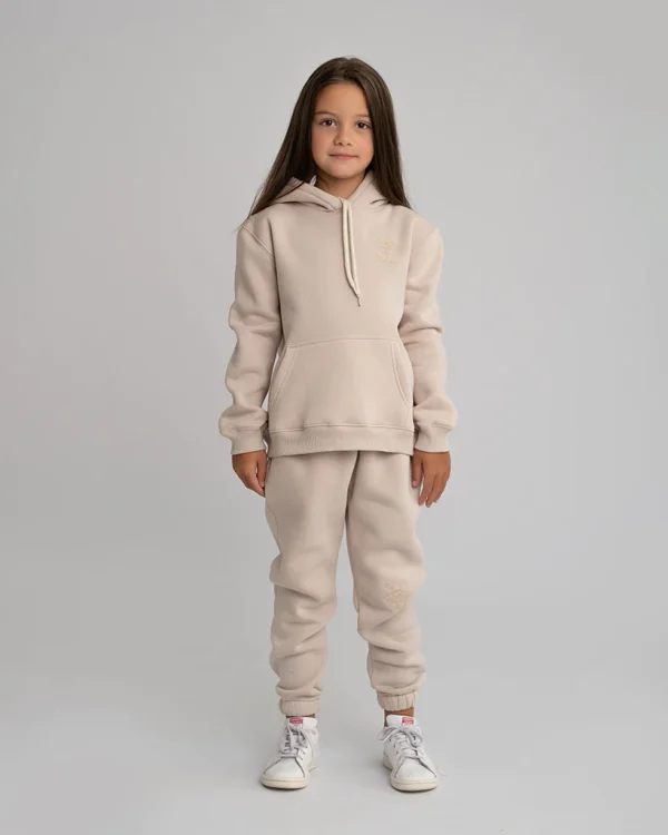Kids Tracksuit Set Nude