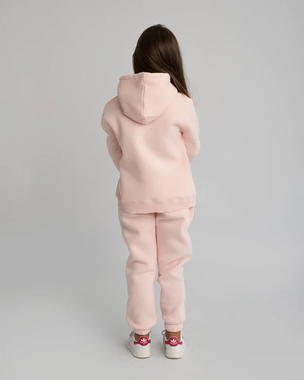 Kids Tracksuit Set Powder Pink - Image 2