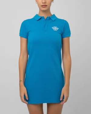 Polo Dress Sky Blue