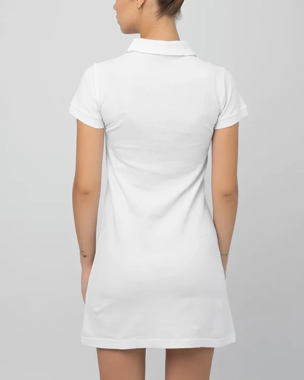 Polo Dress White - Image 2