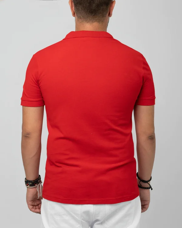 Polo T-Shirt Red - Image 3
