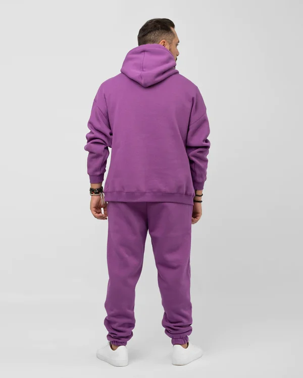 Purple Unisex Oversized Hoodie - Image 7
