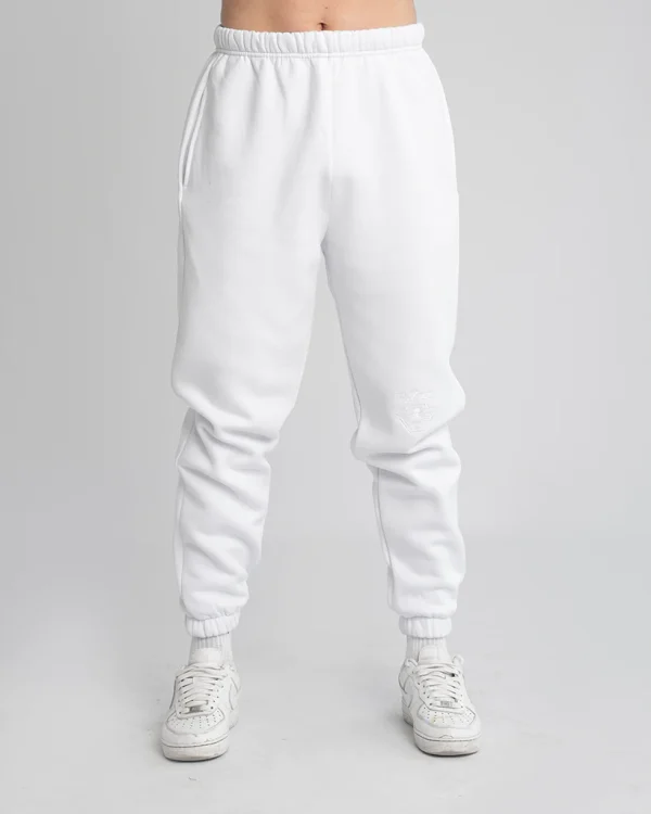 White Unisex Pants - Image 6