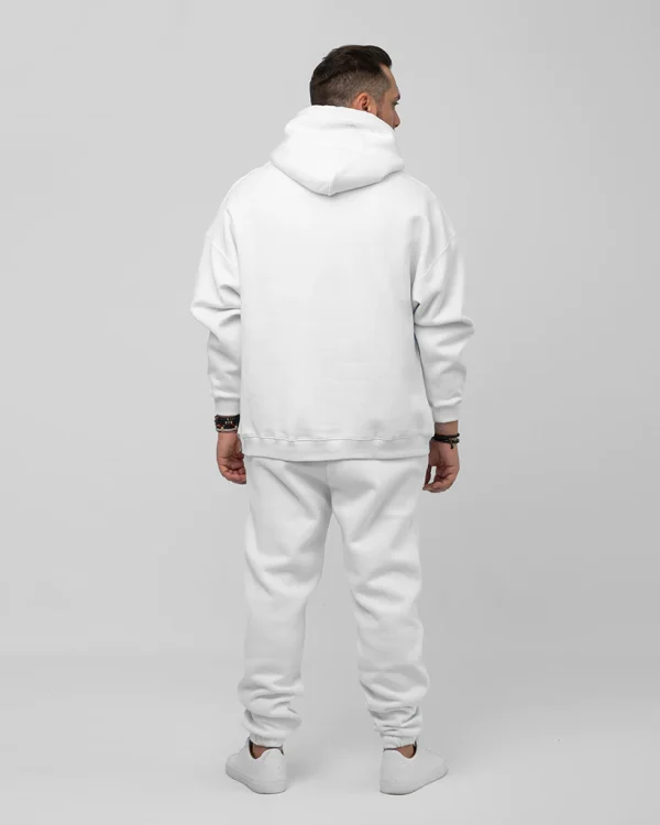 White Unisex Pants - Image 8