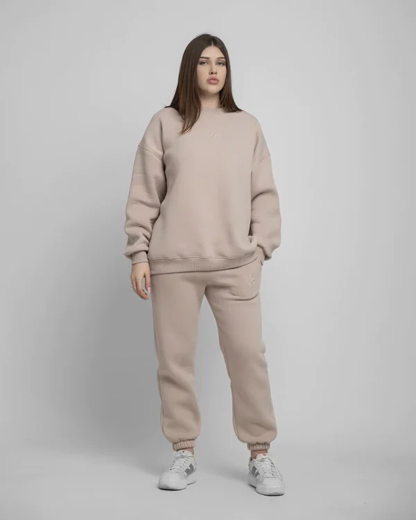 Neo Beige Unisex Sweatshirt - Image 5