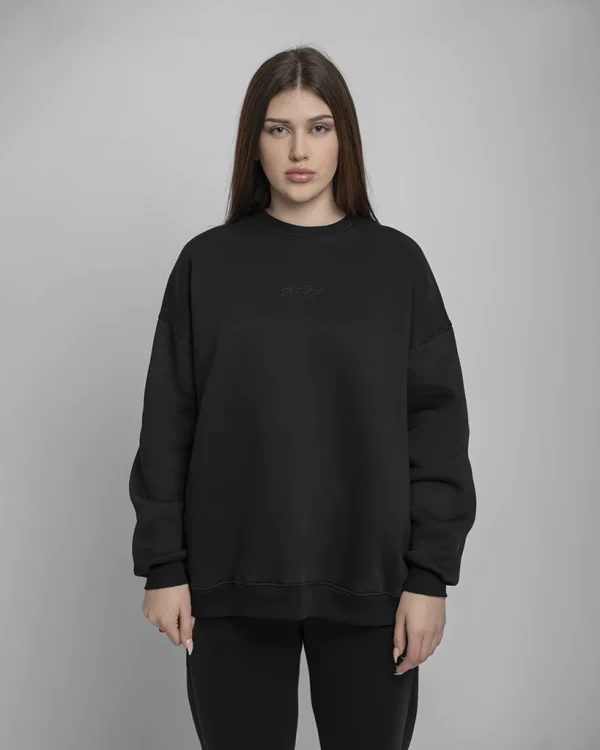 Neo Black Unisex Sweatshirt - Image 2