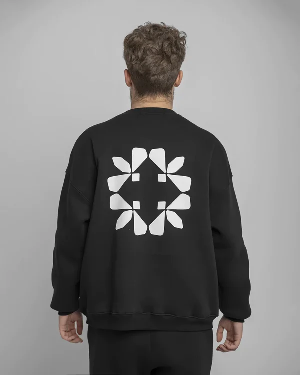 Neo Black Unisex Sweatshirt - Image 8