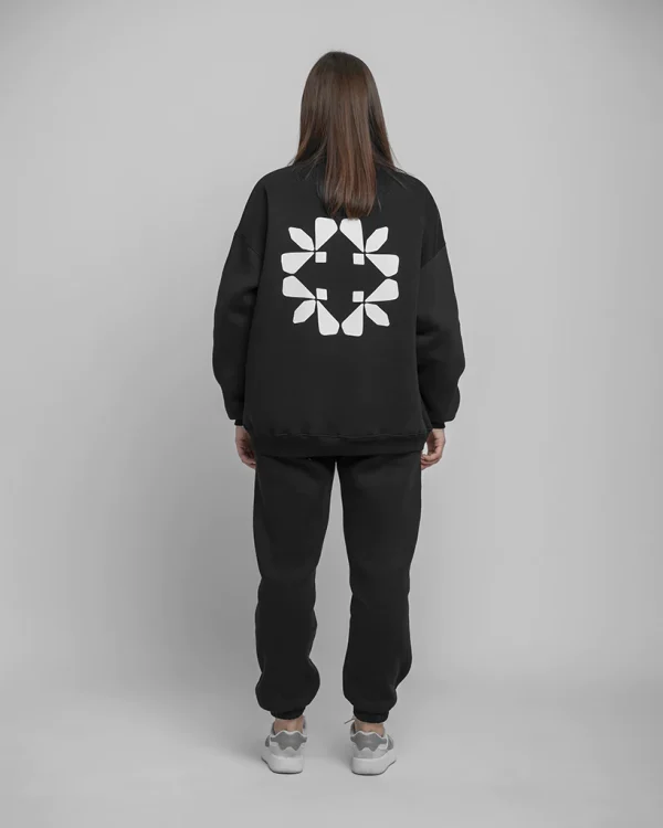 Neo Black Unisex Sweatshirt - Image 6