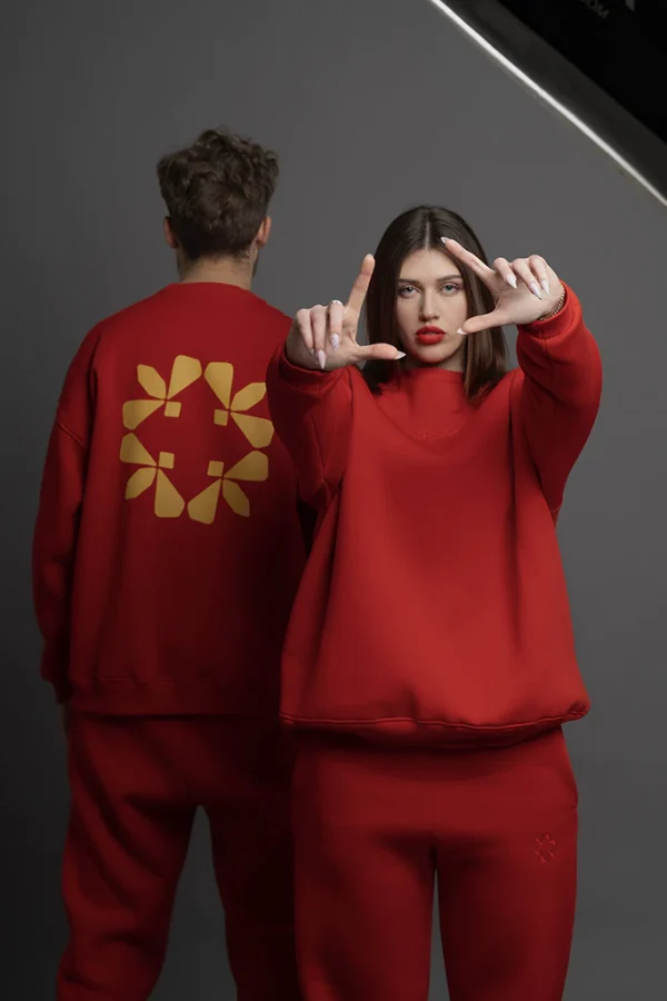 Neo Scarlet Unisex Pants - Image 2