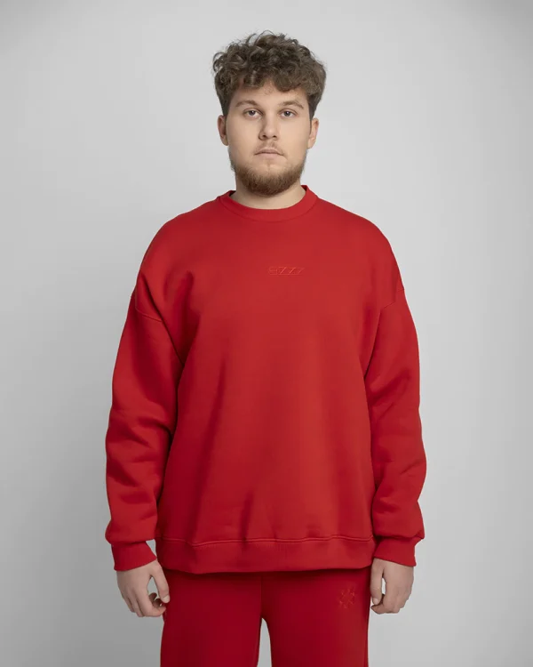 Neo Scarlet Unisex Sweatshirt - Image 7