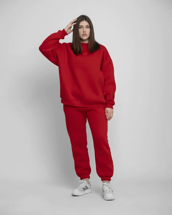 Neo Scarlet Unisex Sweatshirt - Image 5