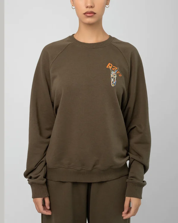 Baggy Sweatshirt Green