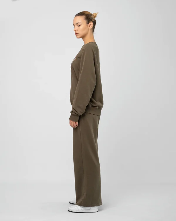 Baggy Sweatshirt Green - Image 4
