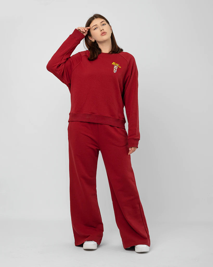 Baggy Sweatshirt Cherry - Image 4