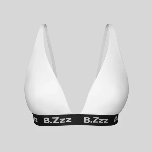 Triangle Bralette White