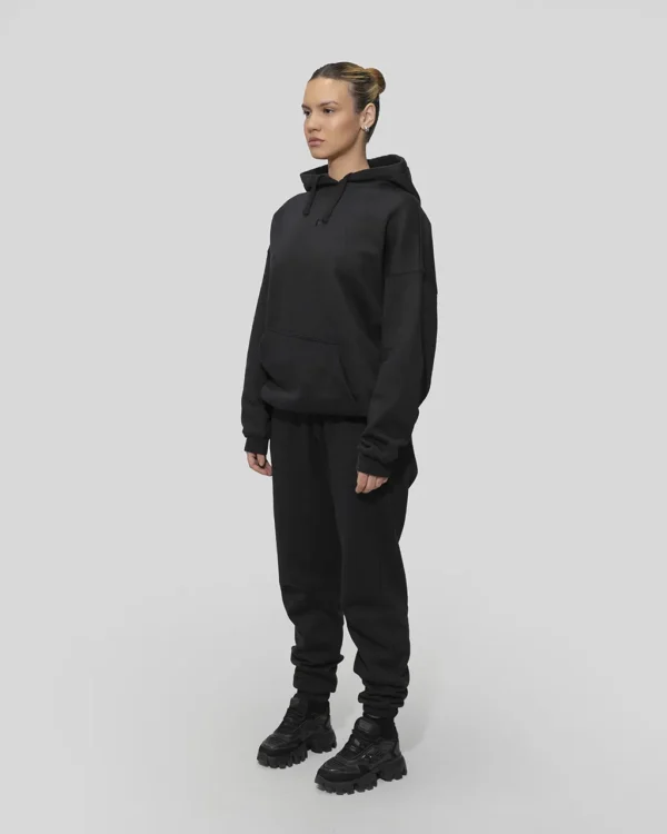CORE HOODIE IN BLACK - Image 5