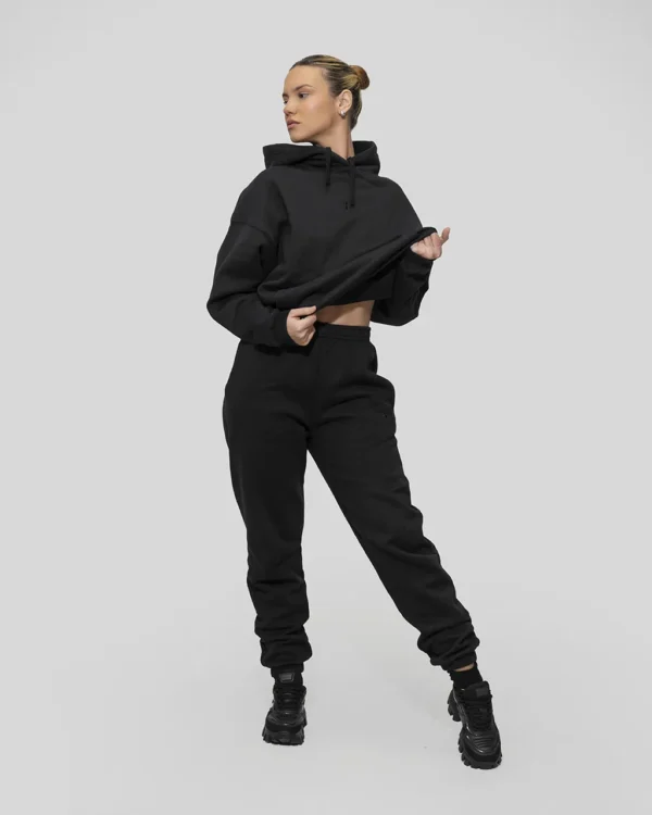 CORE HOODIE IN BLACK - Image 6
