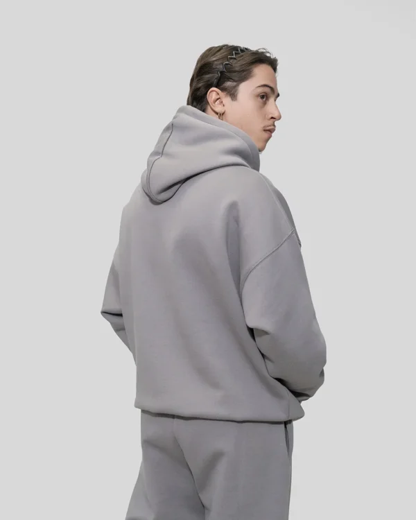 CORE HOODIE IN GREY - Image 5