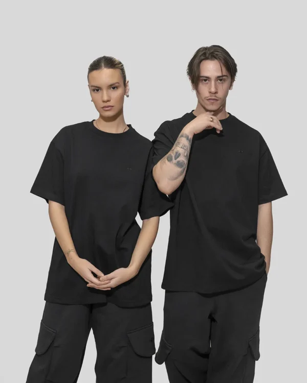 CORE T-SHIRT IN BLACK - Image 2