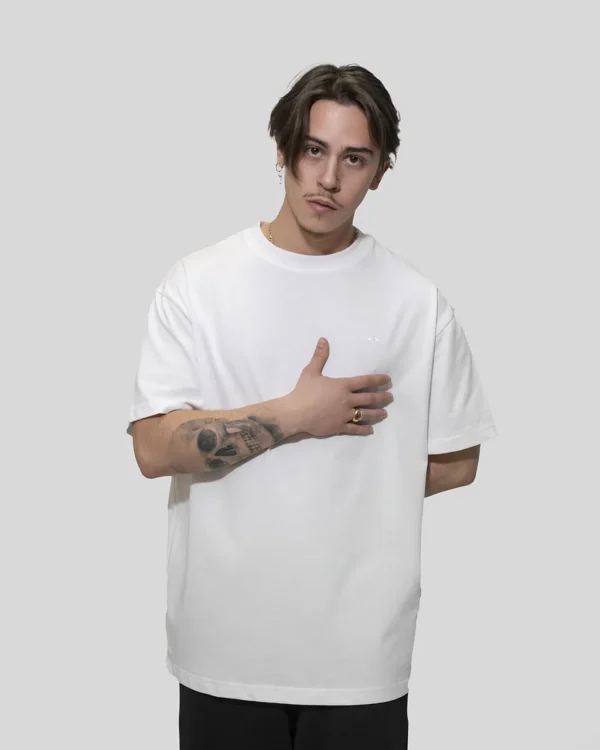 CORE T-SHIRT IN WHITE - Image 5