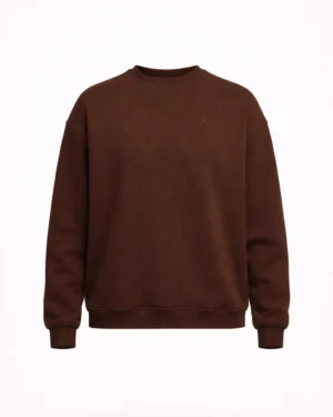 CORE SWEATSHIRT IN BROWN