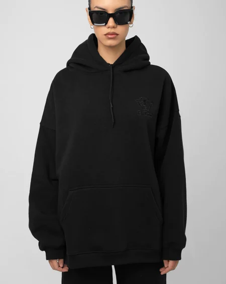 BLACK UNISEX OVERSIZED HOODIE – 2 copy BLACK UNISEX OVERSIZED HOODIE - 2 copy