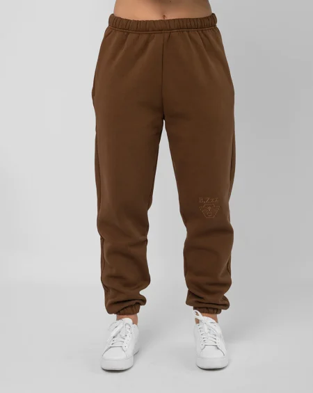 BROWN OVERSIZED UNISEX JOGGERS WITH EMROIDERED LOGO – 2 copy BROWN OVERSIZED UNISEX JOGGERS WITH EMROIDERED LOGO - 2 copy