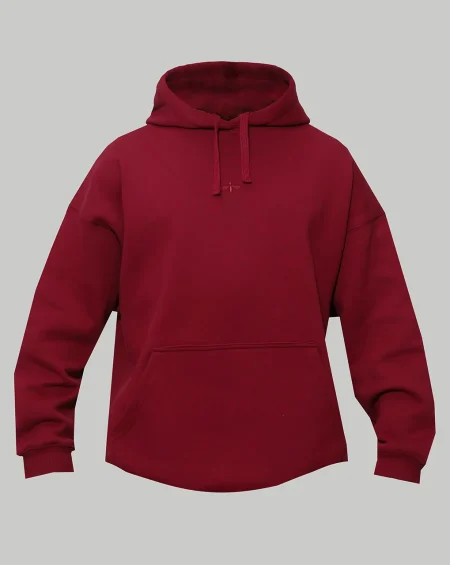 CORE HOODIE IN BORDO CORE HOODIE IN BORDO