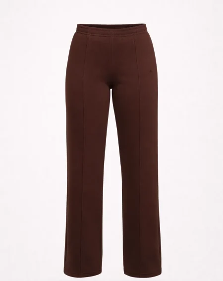 CORE STRAIGHT LEG PANTS IN BROWN