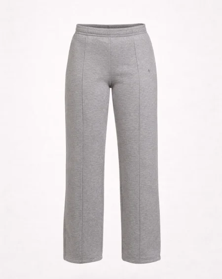 CORE STRAIGHT LEG PANTS IN LIGHT GREY