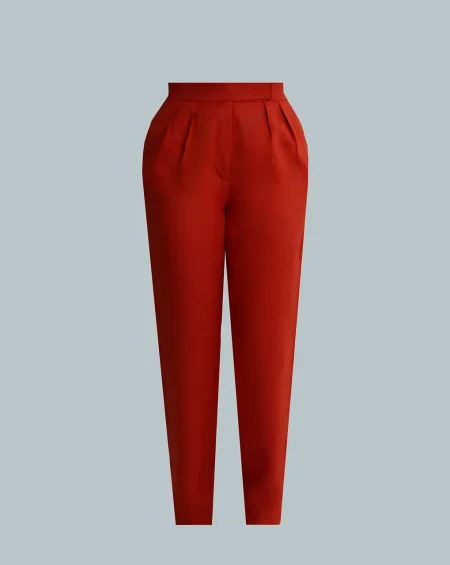 LINEN ROOTS PANTS IN CINNAMON LINEN ROOTS PANTS IN CINNAMON