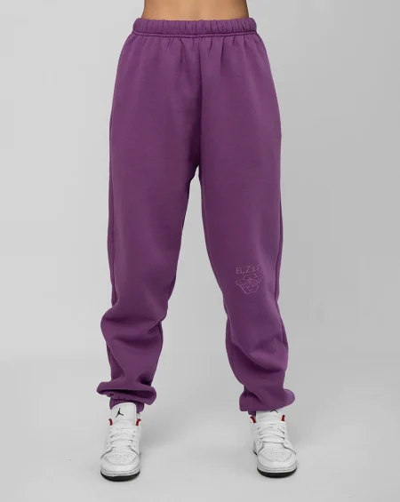PURPLE OVERSIZED UNISEX JOGGERS WITH EMROIDERED LOGO – 2 copy PURPLE OVERSIZED UNISEX JOGGERS WITH EMROIDERED LOGO - 2 copy